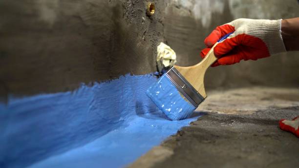 Large-scale Exterior Waterproofing work completed in Belleville, MI by SJ Waterproofing Pros
